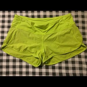 Lululemon speed up shorts